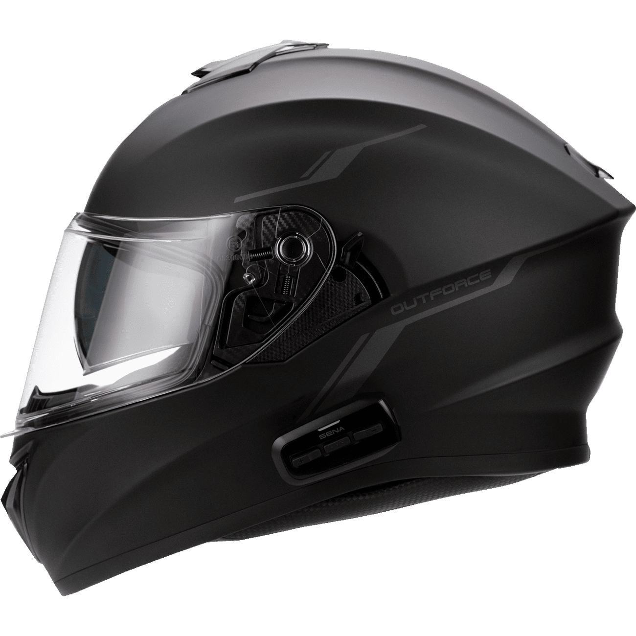 SENA OutForce Helmet Matte Black Large OUTFORCEMB00L