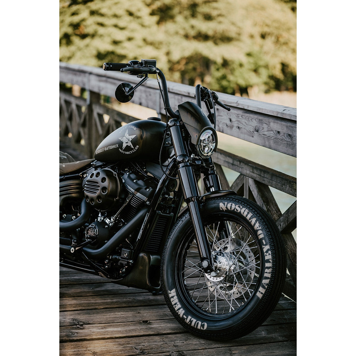 Cult-Werk Upper fork cover Street Bob & Softail Standard 2018+