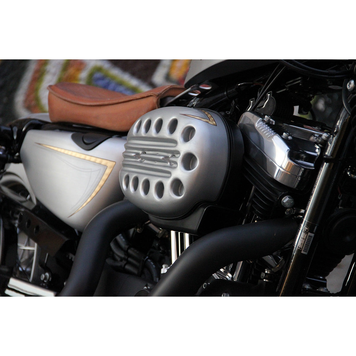 Cult-Werk Air filter cover SLOTTED Sportster 2004-2015